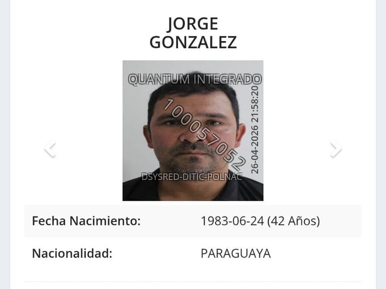 Jorge González, asesinado por un sicario en Villa Ygatimí.