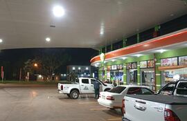 El incidente con heridos ocurrió en la estación de servicios Integral.