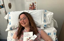 Belén Domínguez publicó un libro de superación llamado “La vida es bonita incluso ahora”.