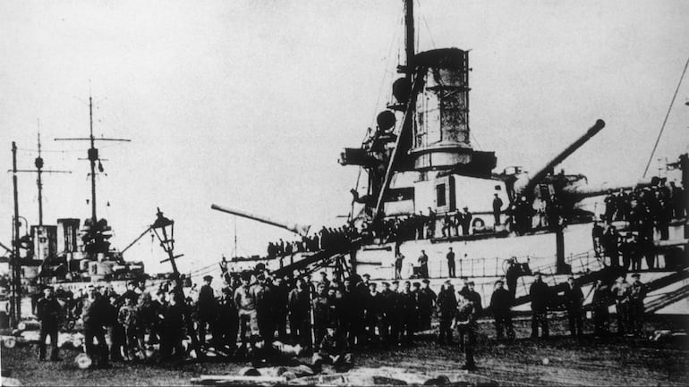 Rebelión de marineros en Kiel