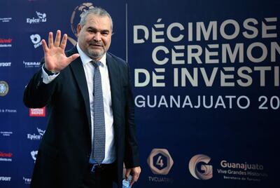 El exfutbolista José Luis Chilavert en una foto del 2024.