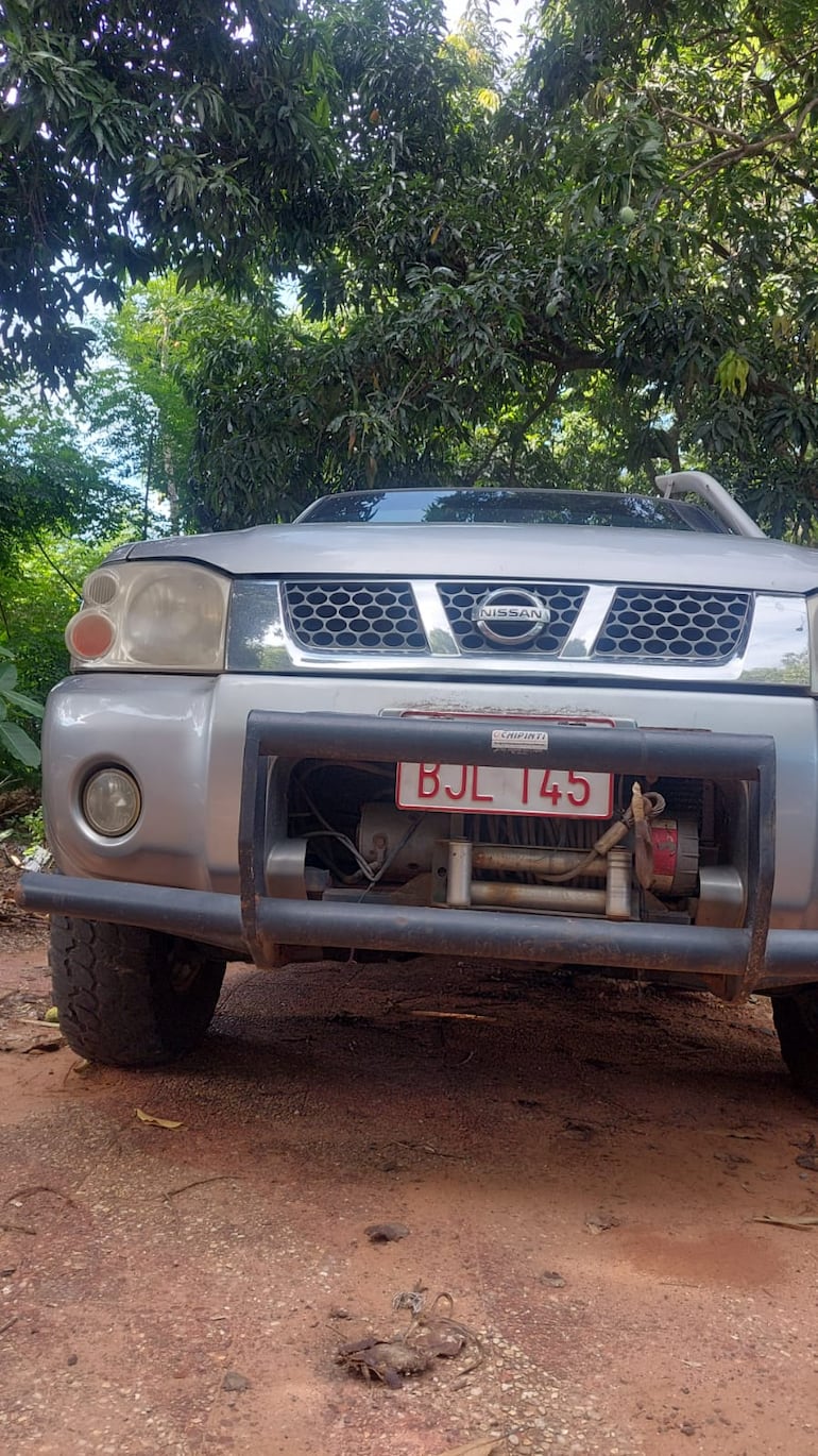 La camioneta Nissan Frontier rue hurtada apenas dos días atrás, ambos robos fueron en la jurisdicción de la comisaría 4° de Asunción.