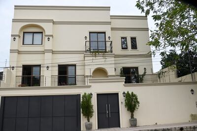 La ostentosa vivienda de la funcionaria saliente de la Contraloría Elena Escobar Franco, ubicada en el límite entre Asunción y Lambaré.