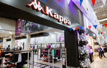 La remozada Kappa Store en San Lorenzo Shopping ya está habilitada, con promociones imperdibles.