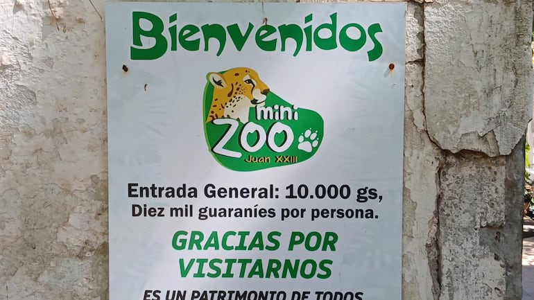 Minizoológico Juan XXIII de Encarnación ofrece el contacto con las especies autóctonas de la región
