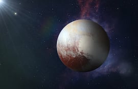 Plutón, planeta enano.