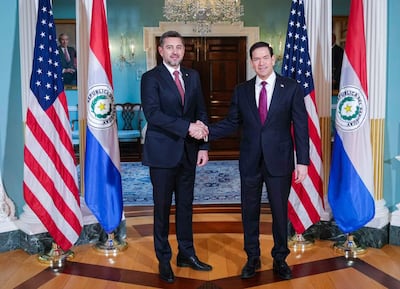 Pedro Alliana y Marco Rubio