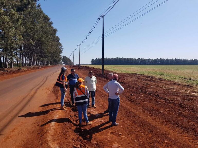 Un equipo de técnicos de la Unidad Ejecutora del Proyecto (UEP – BID) realizó esta semana la verificación catastral de esta obra financiada por del Banco Interamericano de Desarrollo (BID).