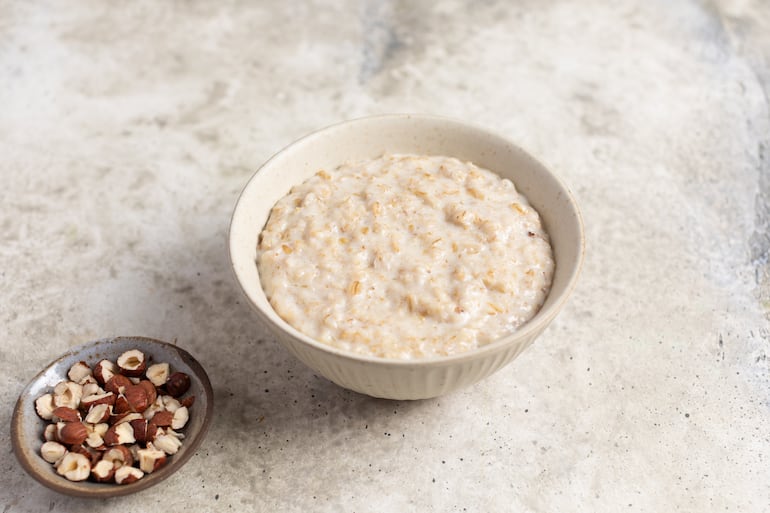 Porridge de avena.