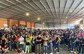 Clausura de la Pascua Joven en Luque