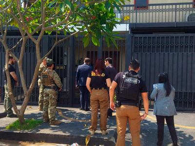 Agentes de la Senad en el marco del operativo "Juliet-22".