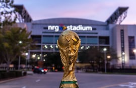 Estadio de NRG en Houston, Texas, una de las sedes de la Copa Mundial de Fútbol FIFA 2026.