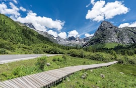 Parque Nacional Monte Siguniang, China.