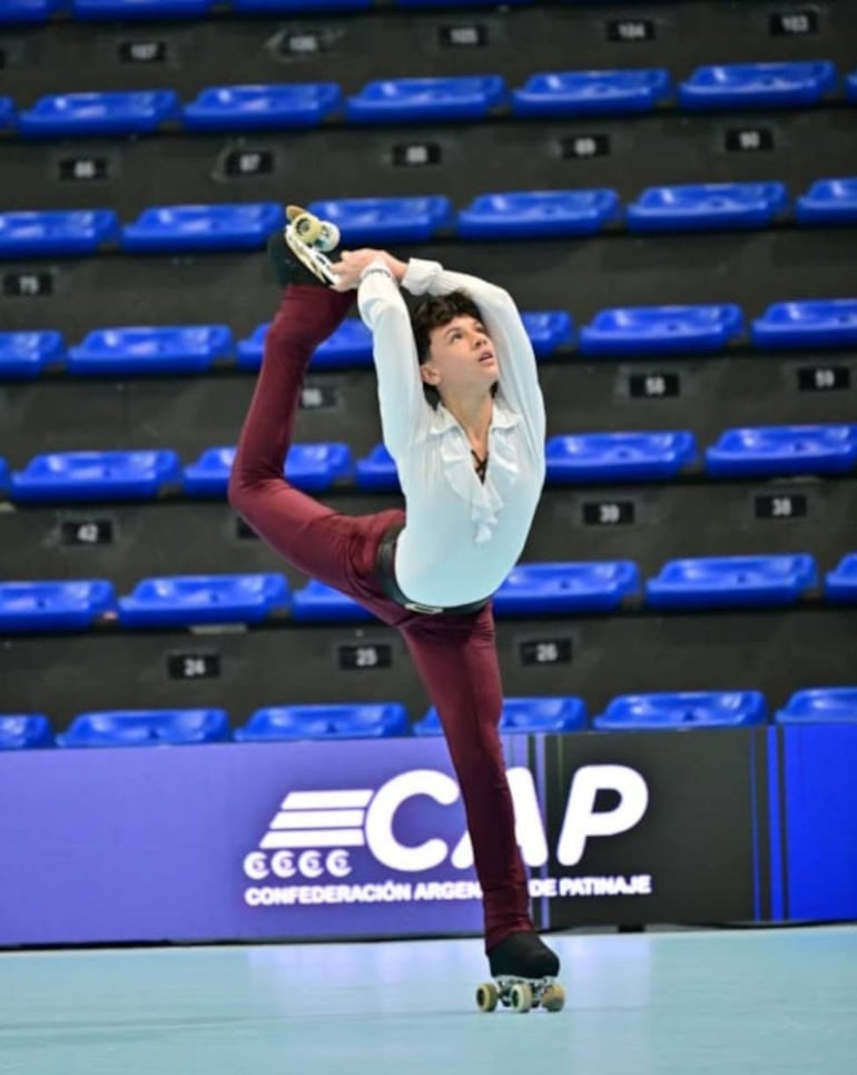 Santiago Insarralde conquistó el oro en Solo Dance.