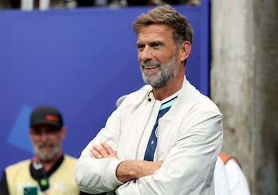 El entrenador alemán Jürgen Klopp asiste al partido del Grupo E de la Copa Mundial de la FIFA 2026 entre Alemania y Curazao en el Houston Stadium, en Houston, Texas.