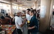 Soledad Núñez y Miguel Prieto recorrieron el Mercado 4.