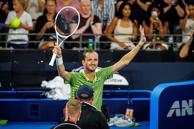 Daniil Medvedev buscará la conquista del título en Brisbane.