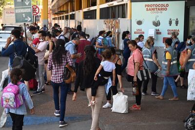 Terminal de Ómnibus de Asunción.