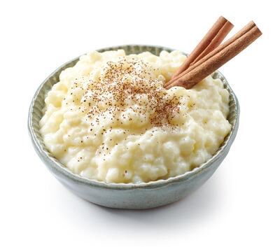 Arroz con leche.