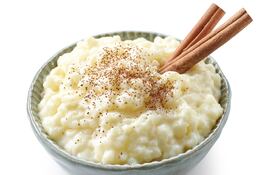 Arroz con leche.