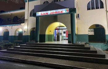 Fachada del hospital San Jorge