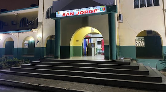 Fachada del hospital San Jorge