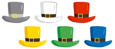 Técnica desarrollada por Edward de Bono, los seis sombreros de Bono