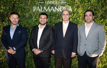 Enmanuel Brítez Rettori, Adrian Soria, Rodrigo Callizo y Cristian Flecha.