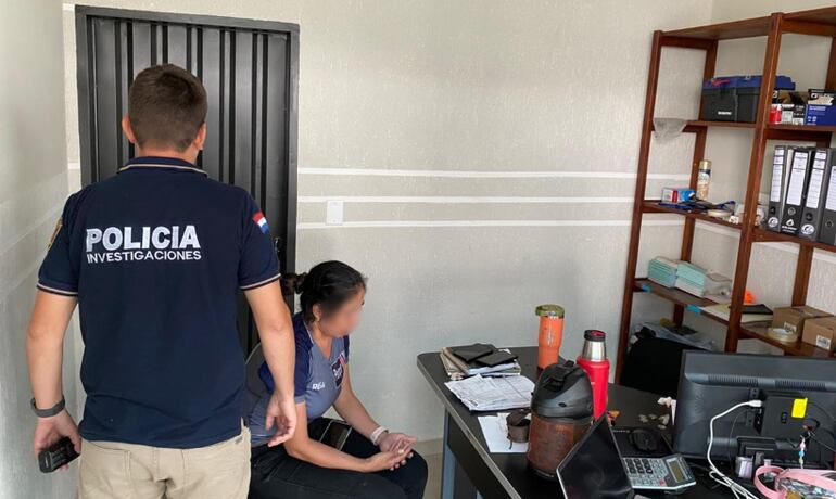 Los departamentos de Investigación de Hechos Punibles y de Criminalística se constituyeron para recabar la información preliminar.