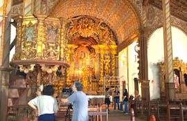 Para diciembre de este año está prevista la entrega de la primera etapa de la restauración del templo de Yaguarón.