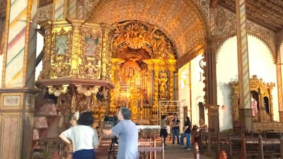 Para diciembre de este año está prevista la entrega de la primera etapa de la restauración del templo de Yaguarón.
