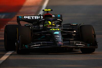 Lewis Hamilton, piloto de la escudería Mercedes