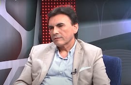 Carlos Pereira, interventor de la Municipalidad de Asunción, en los estudios de ABC TV.