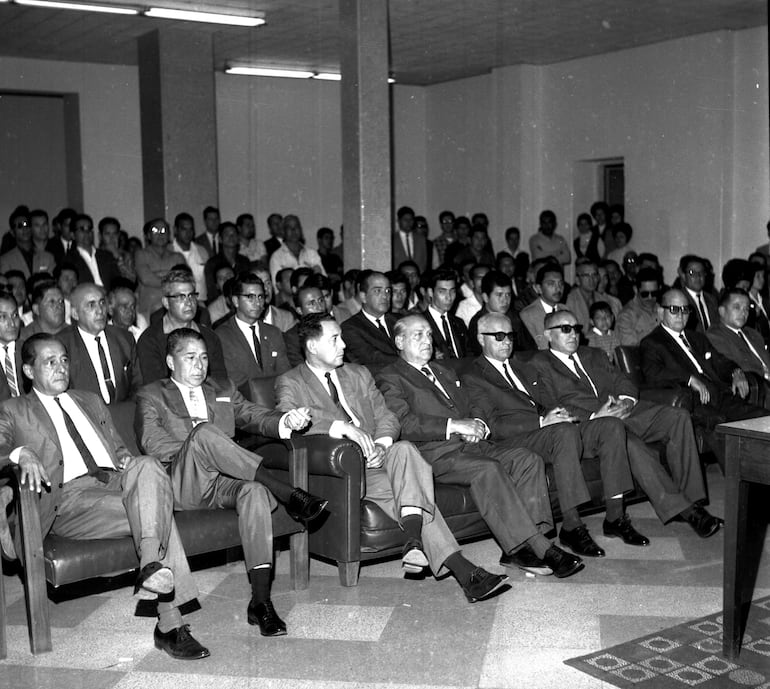 Homenaje a Boqueron en ANNP en 1968.