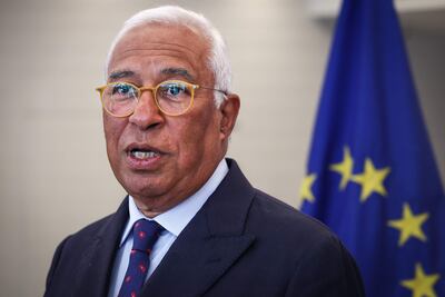 António Costa, presidente del Consejo Europeo.