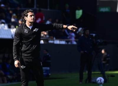 Nelson Haedo Valdez, entrenador de Libertad.