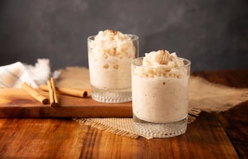 Arroz con leche.