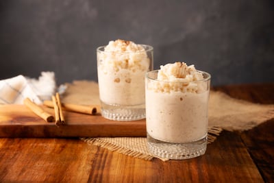 Arroz con leche.