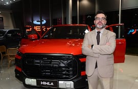 Ernesto Cáceres, gerente comercial de Chery Paraguay.