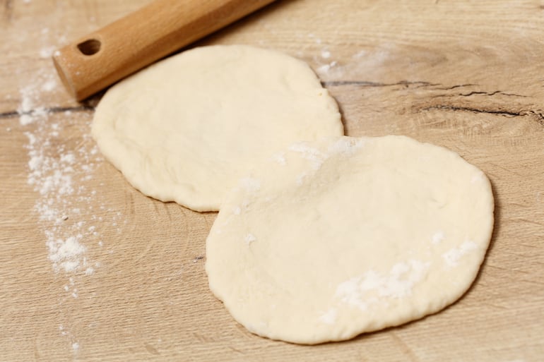 Masa para empanadas.