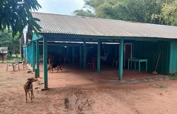 Vivienda donde ocurrió el crimen.