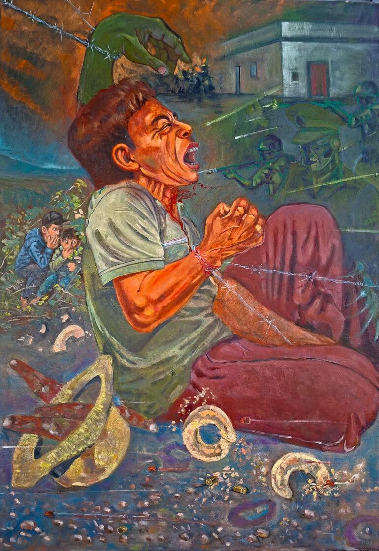 Obra de la muestra Relatos III