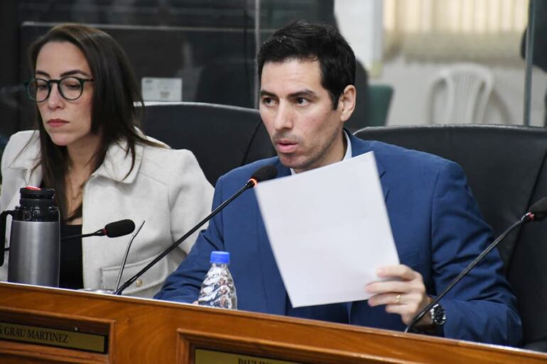 Álvaro Grau (PPQ), concejal de Asunción.