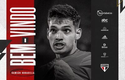 La bienvenida a Bobadilla en el São Paulo.