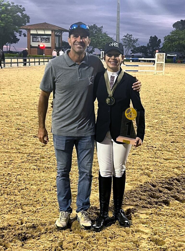 Sofía Pérez ganó en Menor 0,70.