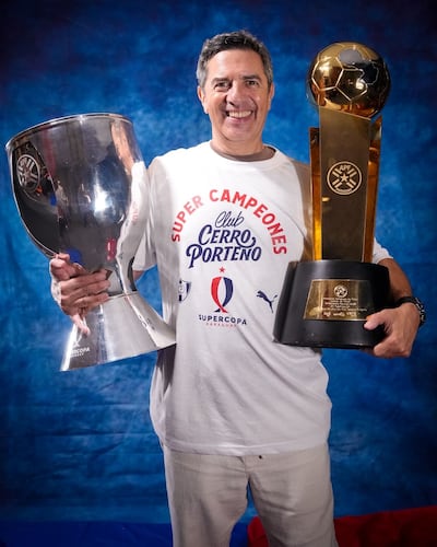 Gabriel Wainer, hoy ex Gerente Deportivo de Cerro Porteño.