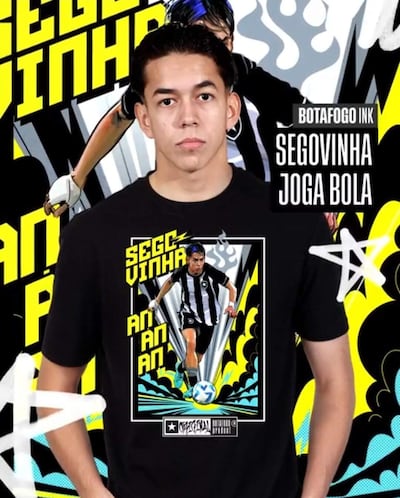 Matías Segovia, Segovinha, de gran presente en el fútbol brasileño.