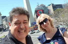 Rubén Rodríguez y Ana María cumplieron 46 años de casados.