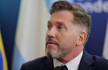Presidente de la Conmebol, Alejandro Domínguez.