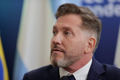 Presidente de la Conmebol, Alejandro Domínguez.